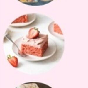 Square Strawberry Cake